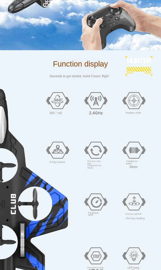 Gravity-Sensing Remote-Controlled Airplane