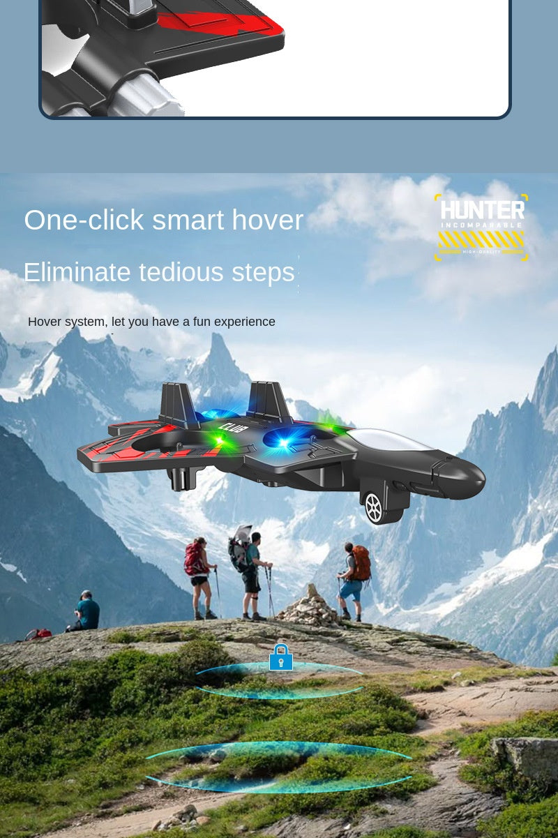 Gravity-Sensing Remote-Controlled Airplane