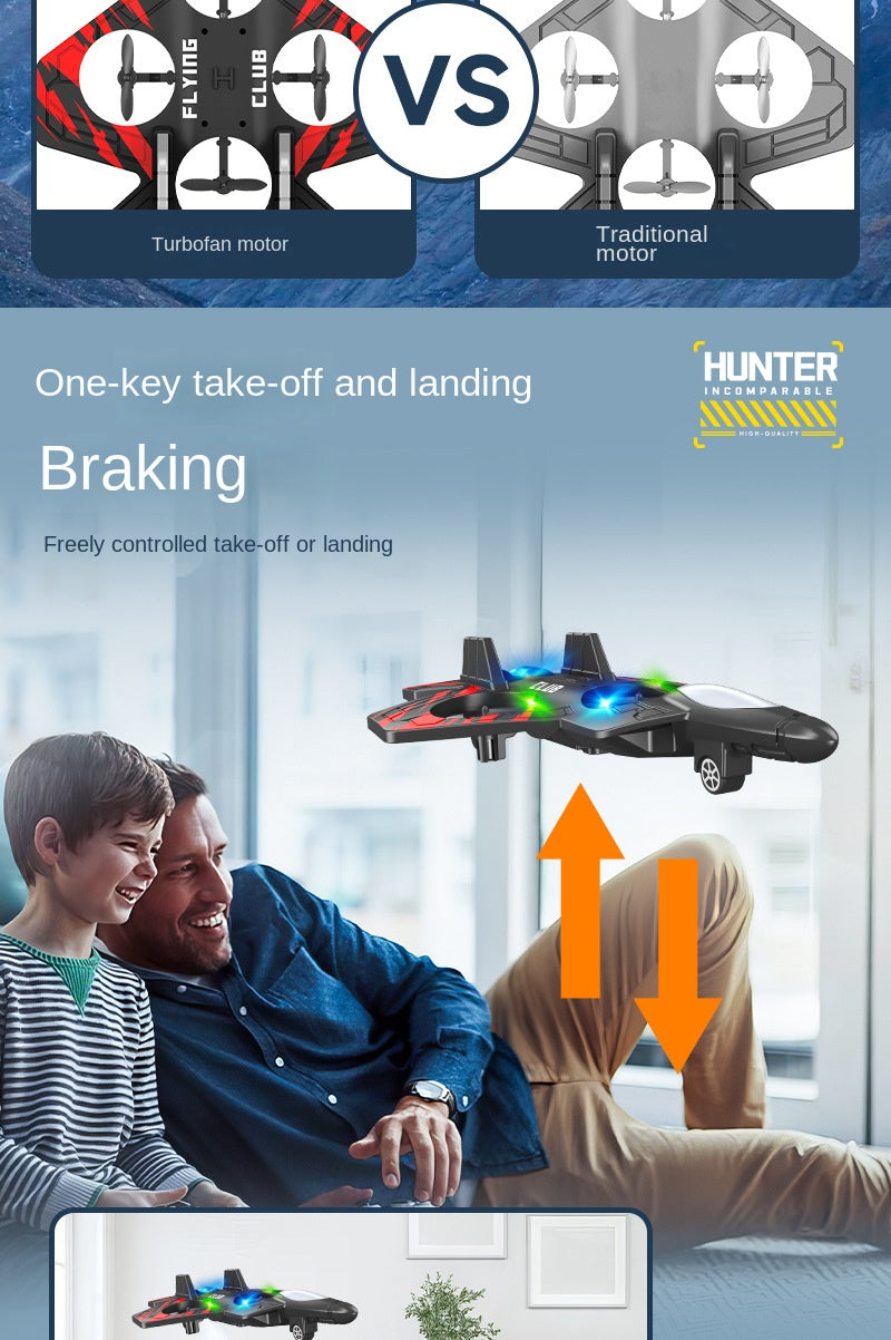 Gravity-Sensing Remote-Controlled Airplane