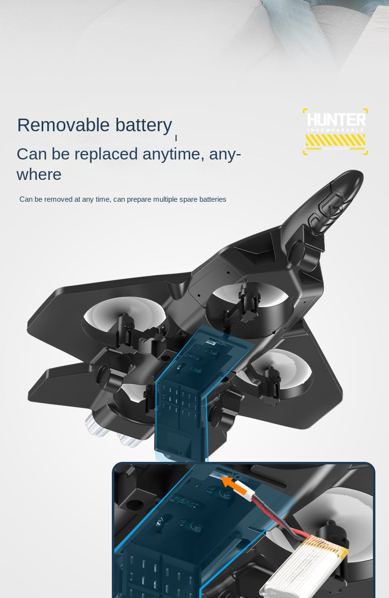 Gravity-Sensing Remote-Controlled Airplane