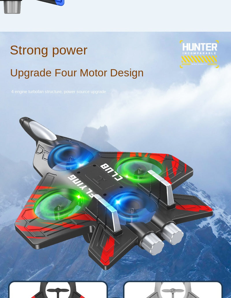Gravity-Sensing Remote-Controlled Airplane
