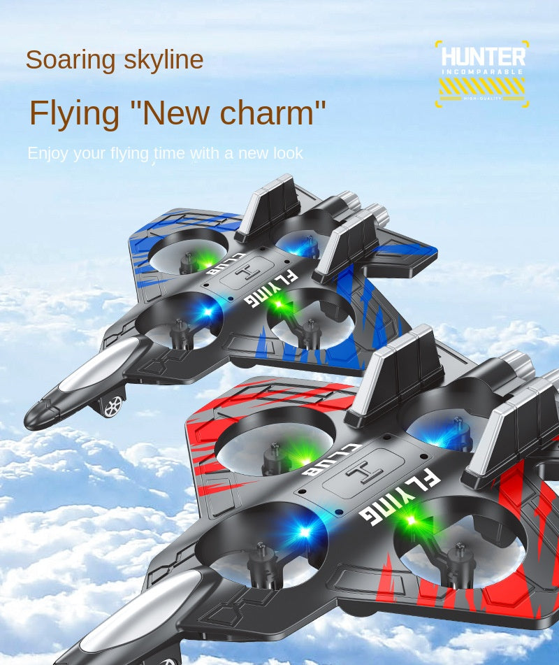 Gravity-Sensing Remote-Controlled Airplane